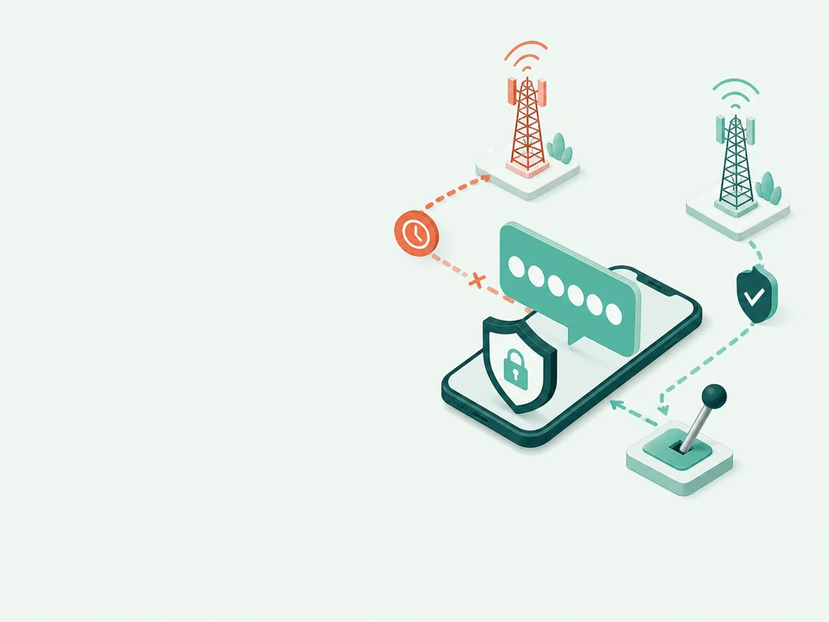 An SMS OTP cost complaint is routed between delivery investigation and an RCS business messaging project